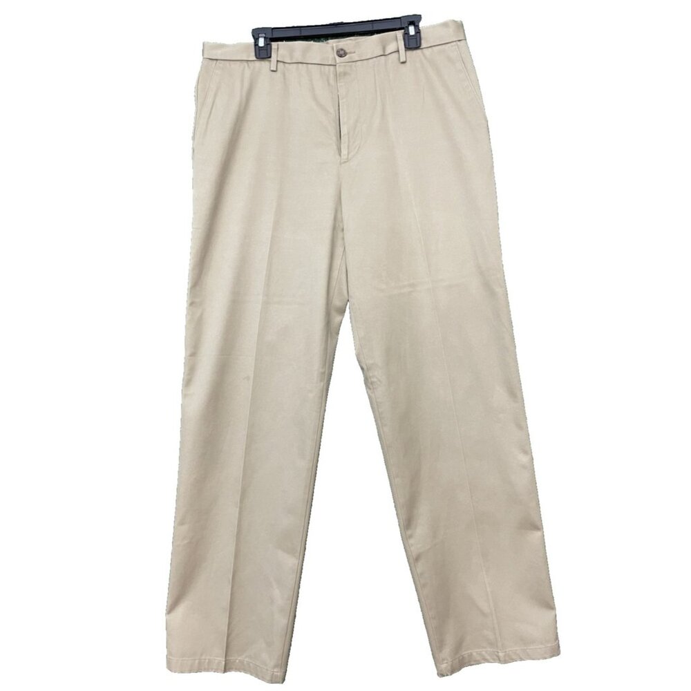 Dockers Dress Pants Khaki Beige Men's Classic Fit Size 36x34 Pockets